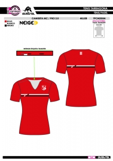 Camiseta MC PRO 2.0 - Rojo 2