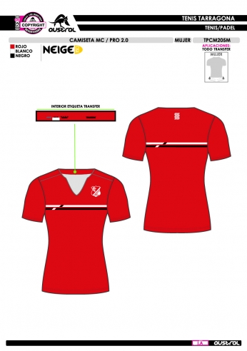 Camiseta MC PRO 2.0 - Rojo Camiseta MC PRO 2.0 - Rojo