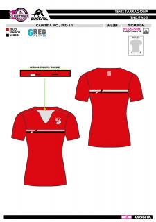 Camiseta MC PRO 1.1 - Rojo 2
