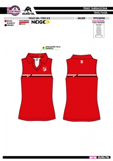 Polo SM PRO 2.0 - Rojo 2