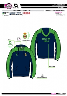 Sudadera Capucha RC - Marino 2