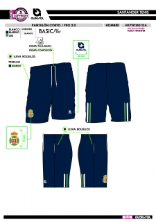 Pant. Corto PRO 2.0 - Marino 2