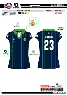 Polo MM PRO 2.0 - Marino 2