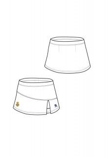 Falda PRO 2.0 - Tenis - Blanco