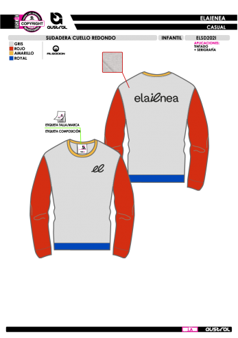 Sudadera Cuello Redondo - Infantil