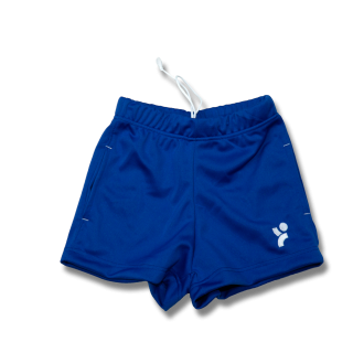 Pantalón corto infantil azulón