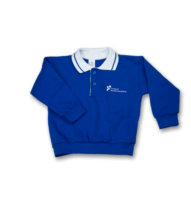 Chaqueta chándal infantil azulón CAT