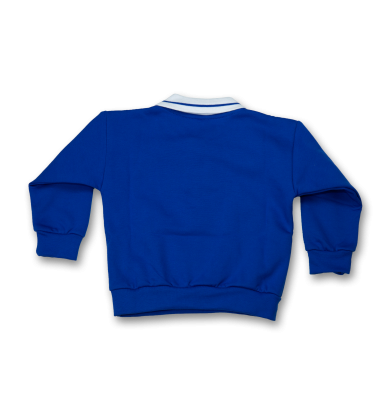 Chaqueta chándal infantil azulón CAT
