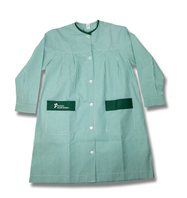 Bata clase rayas verde CAT