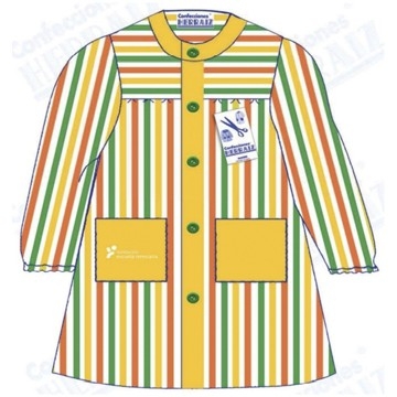 Bata infantil - 1º2º primaria amarilla