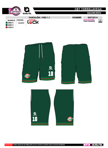 Pantalón Corto PRO 1.1 - Verde