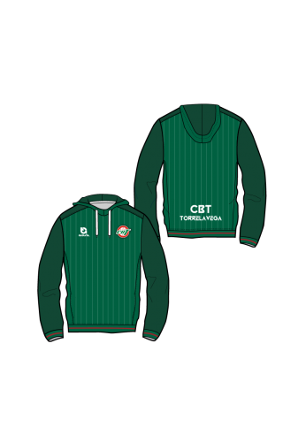 Sudadera Capucha PRO 1.6 - Verde