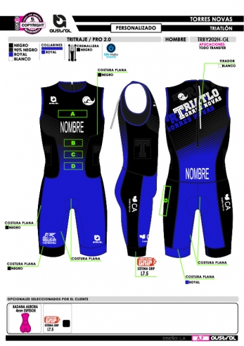 Tritraje PRO 2.0 - Logos Personales -...