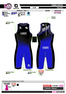 Tritraje PRO 1.1 - Club -... 2