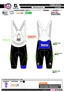 Culotte Corto PRO 1.1 -... 2