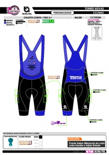 Culotte Corto PRO 3.1 -... 2