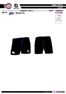 Bermuda PRO 2.3 - Negro 2