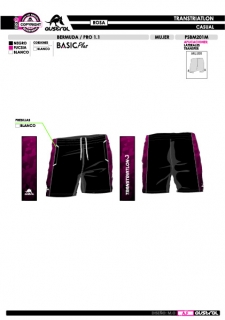 Bermuda PRO 1.1 - Negro 2