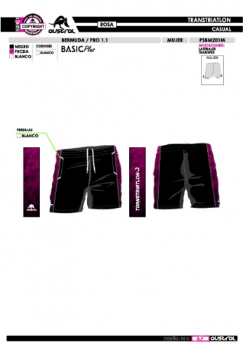 Bermuda PRO 1.1 - Negro