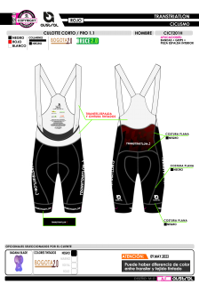 Culotte Corto PRO 1.1 - Rojo 2