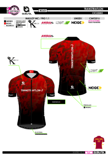 Maillot MC PRO 1.1 - Rojo 2