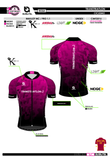 Maillot MC PRO 1.1 - Rosa 2