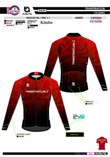 Maillot ML PRO 1.1 - Rojo 2