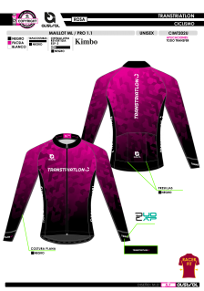 Maillot ML PRO 1.1 - Rosa 2