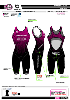 Tritraje PRO 2.0 Abierto -... 2