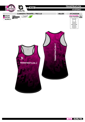 Camiseta Tirantes PRO 2.0 - Negro