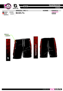 Bermuda PRO 1.1 - Negro 2