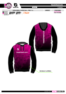 Sudadera Capucha PRO 1.6 -... 2