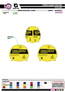 Gorro Natación SUEDE -... 2