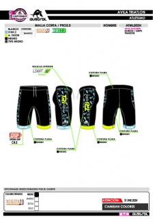 Malla Corta PRO 2.0 - Negro 2