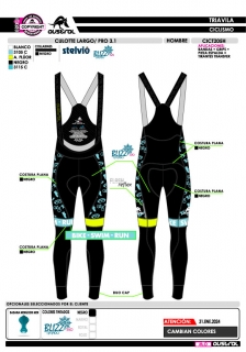 Culotte largo PRO 3.1 - Negro 2