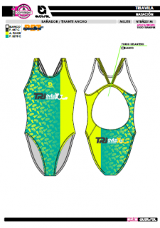 Bañador Tirante Ancho - Verde