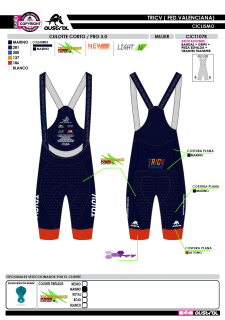 Culotte Corto PRO 3.0 - Marino 2