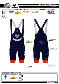 Culotte Corto PRO 3.0 - Marino 2