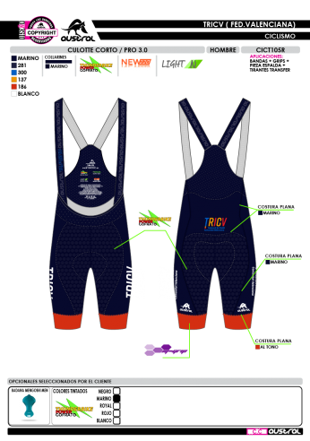 Culotte Corto PRO 3.0 - Marino