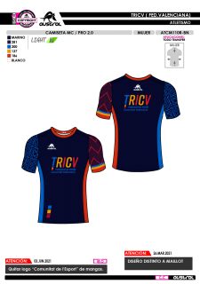 Camiseta MC PRO 2.0 - Marino 2