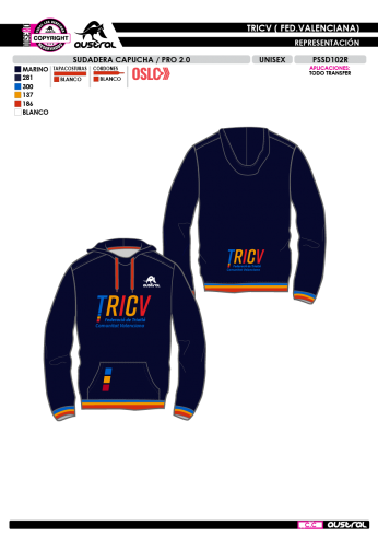 Sudadera Capucha PRO 2.0 - Marino