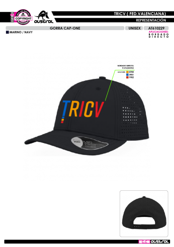 Gorra CAP-ONE - Marino