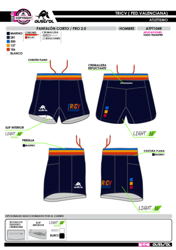 Pantalón Corto PRO 2.0 - Marino