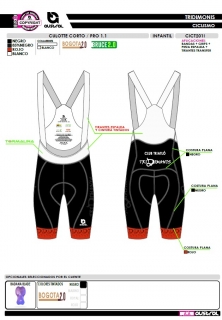 Culotte Corto PRO 1.1 - Negro