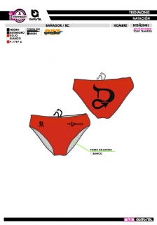 Bañador 8C - Rojo 2