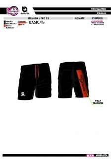 Bermuda PRO 2.0 - Negro 2