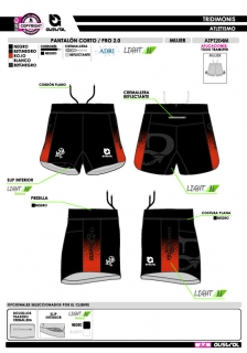 Pantalón Corto PRO 2.0 - Negro 2