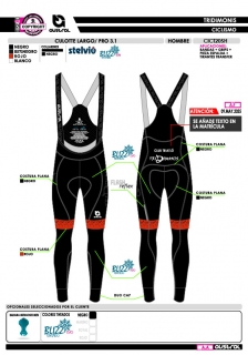 Culotte Largo PRO 3.1 - Negro 2