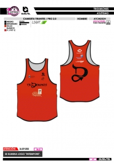 Camiseta Tirantes PRO 2.0 -... 2