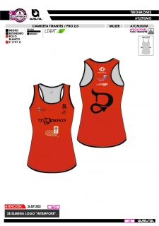 Camiseta Tirantes PRO 2.0 -... 2